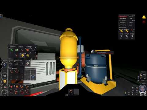 Stationeers On Mimas EP 4. Testing the ruff H2 combuster and stirling engine. Making water/power.