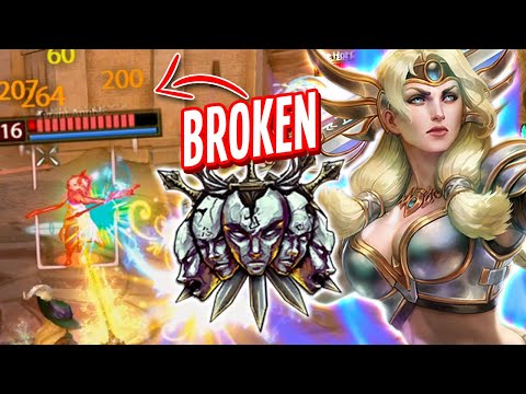 This Max Attack Speed FREYA BUILD GOT ME A PENTAKILL IN SMITE!