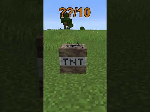 Mini TNT vs 10,000 TNT in Minecraft