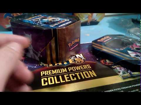 Red Gyarados EX Pokemon tin