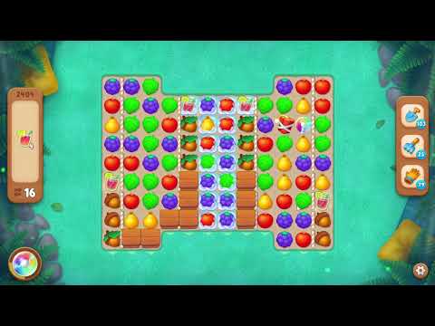 Gardenscapes 2404 Level - 25 moves - NO BooSTERS