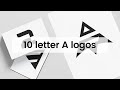 10 Letter A Logo Designs
