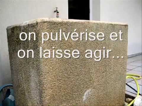 TEST JAVEL Hypochlorite de sodium sur dalles et minéraux