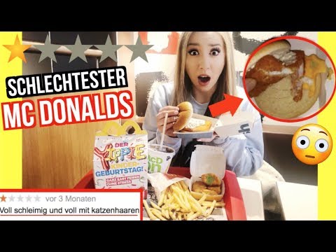 SCHLIMMSTER MCDONALDS bei dem ich ESSEN GEHE - SCHLECHTESTER MEINER STADT