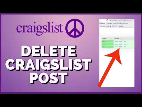 How To Delete Craigslist Post 2023
