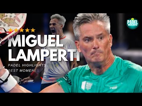 MIGUEL LAMPERTI Proved He’s Still Got It – Even Against Tapia & Coello! PADEL HIGHLIGHTS