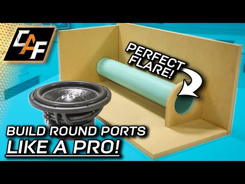 ROUND PORT? Make your own AERO FLARE and MOUNT LIKE A PRO! How To