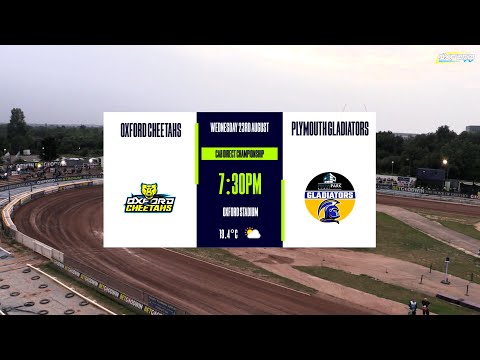 OXFORD 'Cheetahs' vs PLYMOUTH 'Gladiators' | Championship | OXFORD SPEEDWAY TV 2025
