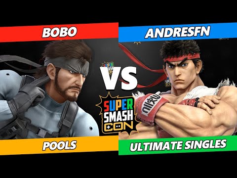 SSC 2023 - Bobo (Snake) Vs. AndresFn (Ryu) Smash Ultimate Tournament