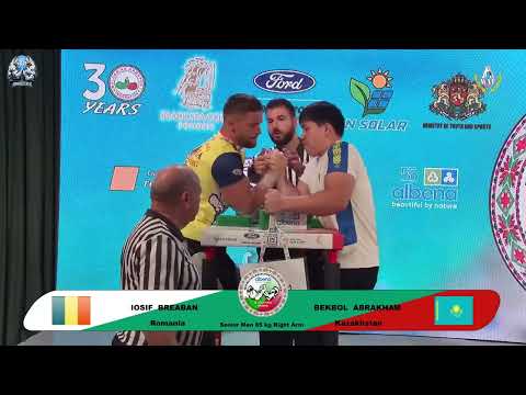 Breaban Iosif vs Bekbol Abrakham | Up to 85 kg | XLVI WORLD ARMWRESTLING CHAMPIONSHIP | 2025