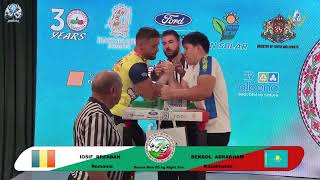 Breaban Iosif vs Bekbol Abrakham | Up to 85 kg | XLVI WORLD ARMWRESTLING CHAMPIONSHIP | 2025