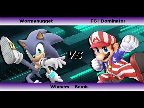 Flynn's Arcade 048 Winners Semis - Wormynugget (Sonic) Vs. FG | Dominator (Mario) SSBU Ultimate