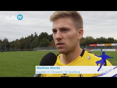 Mathias Moritz - SV Spielberg - zum Spiel vs. Bahlinger SC, im FuPa.tv-Interview am 17.9.2016
