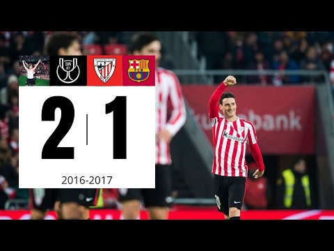 Athletic Club 2-1 Barcelona | Copa 2016-2017 Octavos de Final (IDA) | Resumen - Highlights