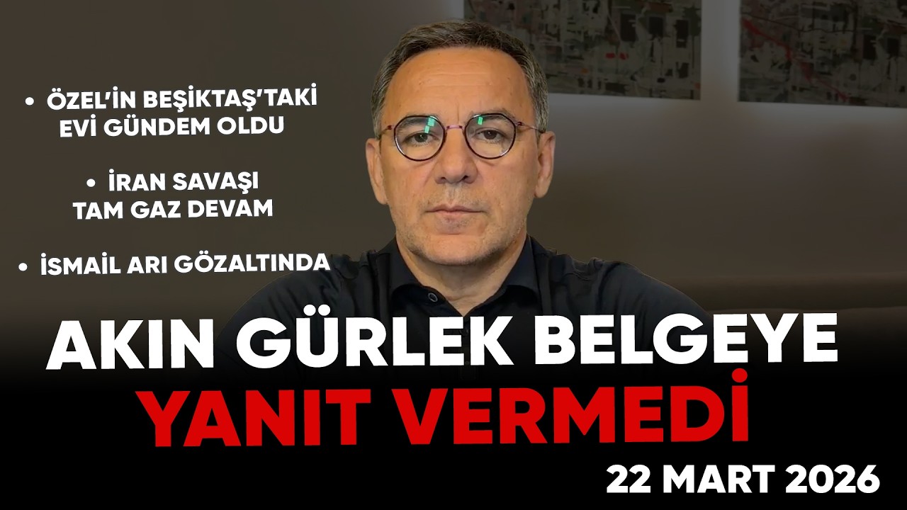 Deniz Zeyrek: "⁠Akın Gürlek belgeye yanıt vermedi, ⁠⁠Özel’in Beşiktaş’taki eve gündem oldu?"