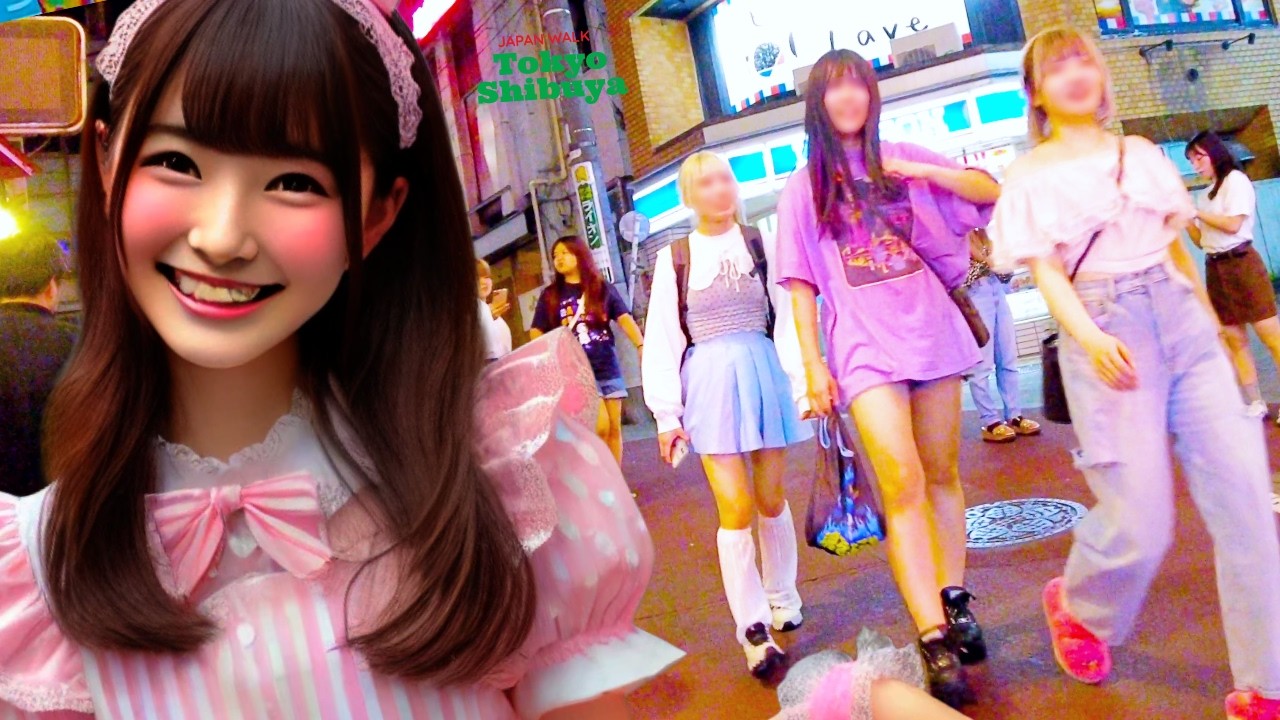 Tokyo Shibuya 🐶 Vibrant Town 💖 4K Nonstop 1 Hour