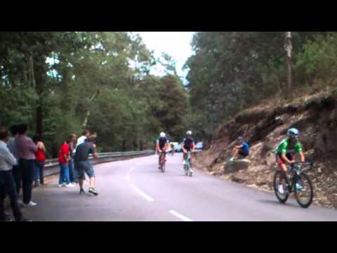 Volta a Portugal 2012  etapa 3 cadetes chegada ao Monte da Franqueira