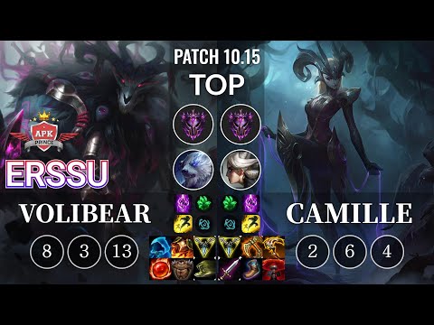 APK erssu Volibear vs Camille Top - KR Patch 10.15