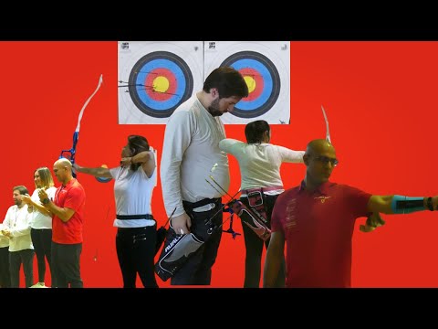 ma premiere competition de tir à l'arc