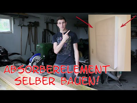Absorberelement bauen ► #DIY 01 / Dropwell Studio