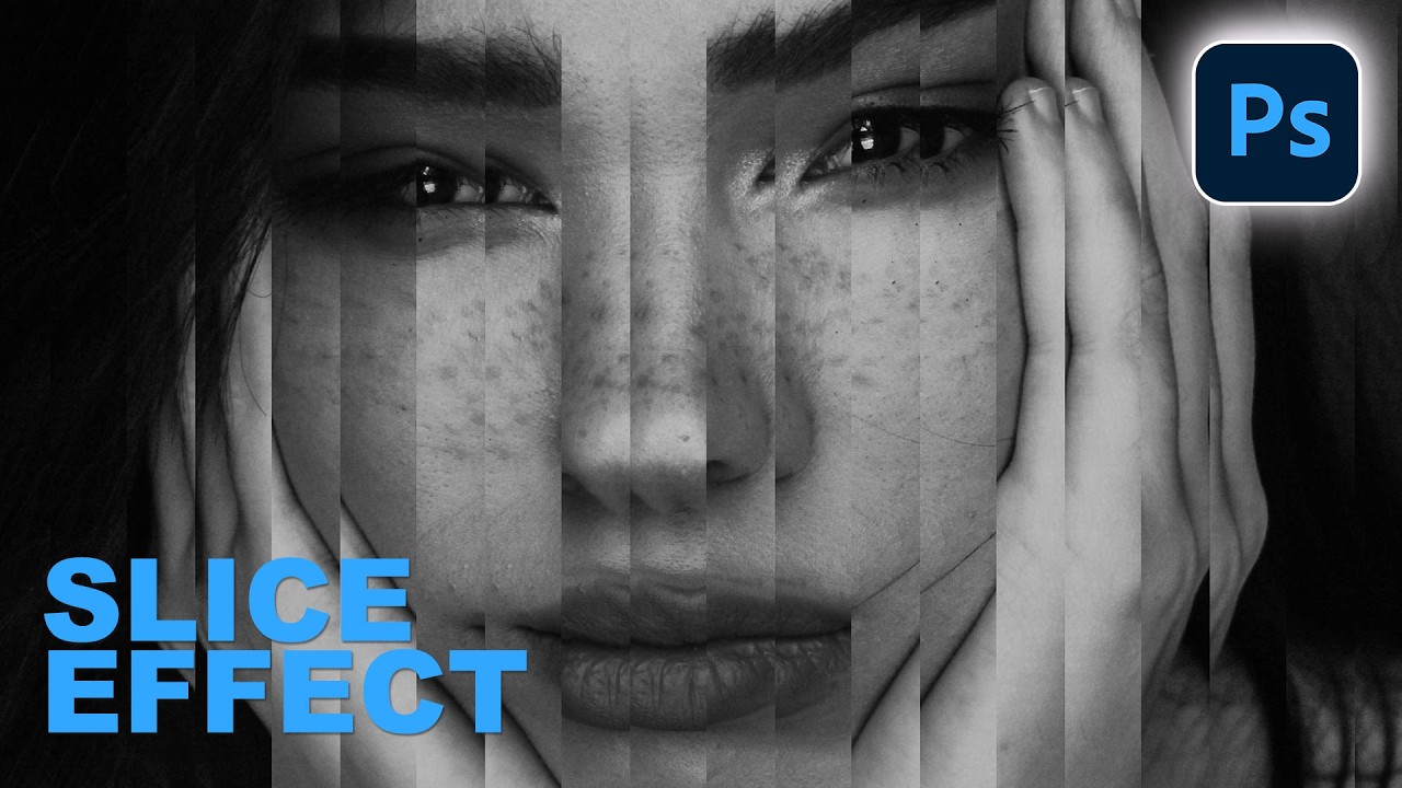 How to Create a Portrait Slice Effect in Photoshop