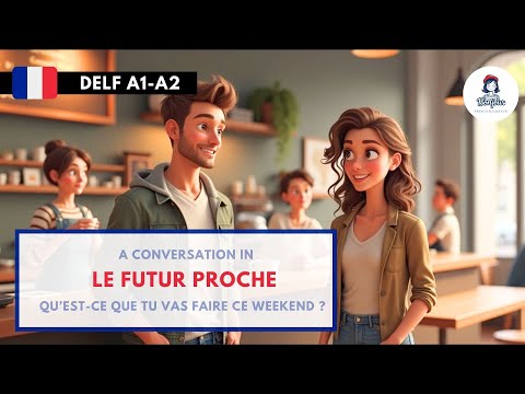 French Conversation in Le Futur Proche | Qu’est-ce que tu vas faire ce week-end ? (A1-A2)
