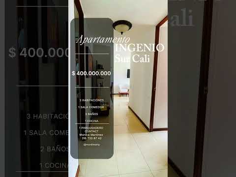 Apartamentos, Venta, El Ingenio - $400.000.000