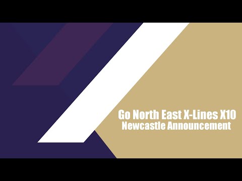 Go North East announcement: X-Lines X10 to Newcastle.