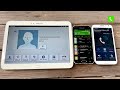 Samsung Tab3 Vs Samsung S5 Incoming Call Samsung Not2