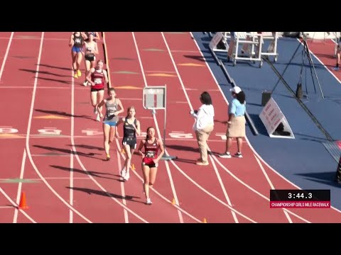 Girls Championship Racewalk Mile - New Balance Nationals 2025 [Full Race Replay]
