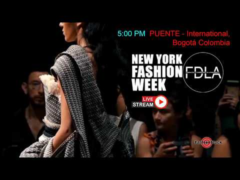 5:00 PM  PUENTE – International Runway Show | FDLA FW2026 | Bogotá, Colombia | 4K Livestream