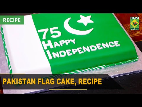 Pakistan Flag Cake Recipe - | Masala Mornings | Shireen Anwer | 16 Aug 2022 | Masala Tv