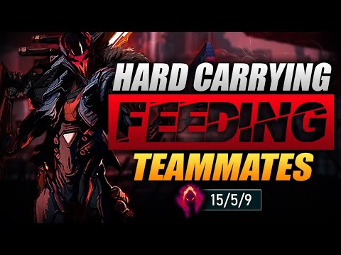 HARD CARRYING FEEDING TEAMMATES IN DIAMOND || DLG Striker