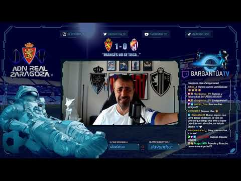 🦁🔵⚪ REAL ZARAGOZA - REAL VALLADOLID. POST-PARTIDO J2 LIGA HYPERMOTION