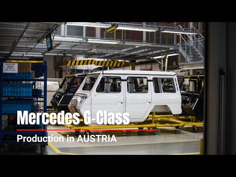 , title : 'MERCEDES G-CLASS PRODUCTION LINE IN AUSTRIA | Mercedes Factory | How Mercedes G-Class is Made'