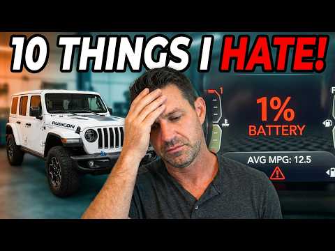 Thumbnail for 6 Months of Ownership - Why I REGRET BUYING a Jeep Wrangler 4xe by Jeep