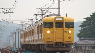 preview picture of video '山陰本線の主力115系直流電車'