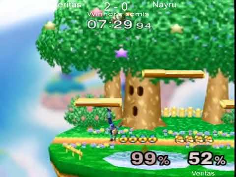 CU Smash SSBM - Nayru (Sheik, Falco) Vs.  Veritas (Fox) Winner's Finals