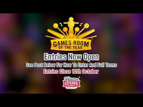 Games Room Of The Year 2021 - Entries Now Open!
