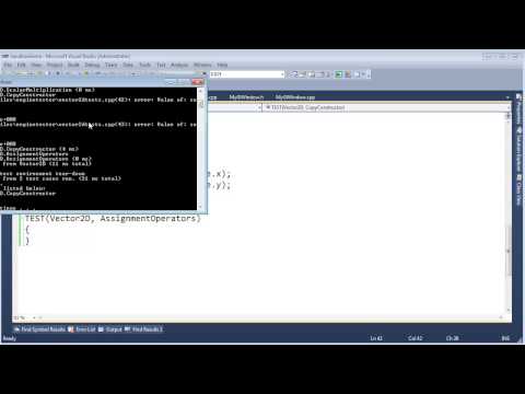 Overloading Vector2d Assignment Operators