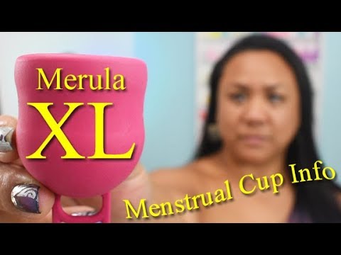 Merula XL Menstrual Cup Information