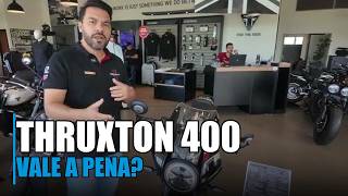 Triumph Thruxton 400: A Café Racer 0km Que Transforma a Speed 400! (Semi-Guidão e +Potência)