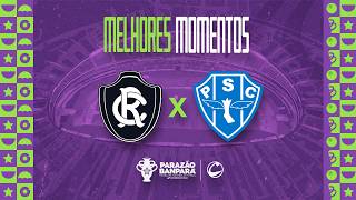 Melhores Momentos Remo 1 X 2 Paysandu (01/03)