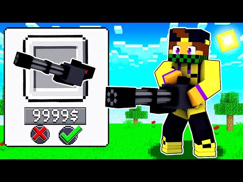 MINECRAFT MA POSSO COMPRARE TUTTE LE ARMI CHE VOGLIO!