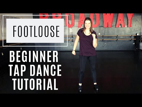 LEARN TO TAP DANCE | "Footloose" by Kenny Loggins (BEGINNER TUTORIAL) | Easy & Step-by-Step
