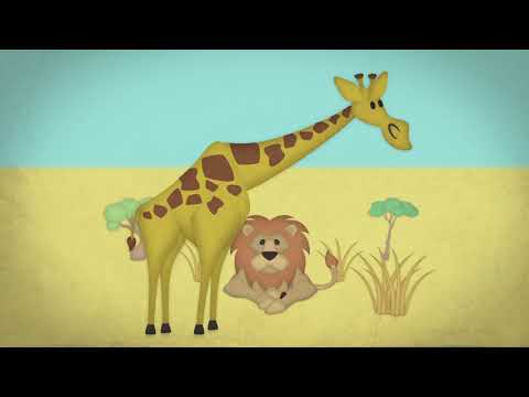 "Löwe und Maus" aus dem Album: "Hexe Knickebein in Afrika"