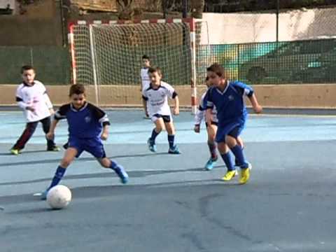 Fútbol Sala - Benjamín - Sto.Domingo D y M.Hernández C. 25 de enero de 2014.
