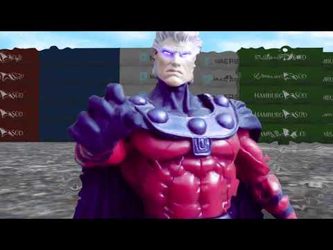 X-MEN Stop Motion: Juggernaut vs Magneto - trailer