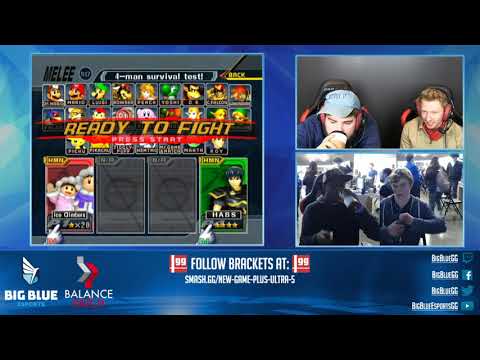NGPU 5 SSBM - Pretty Good (Ice Climbers) vs. Yasu (Marth) - Melee LF