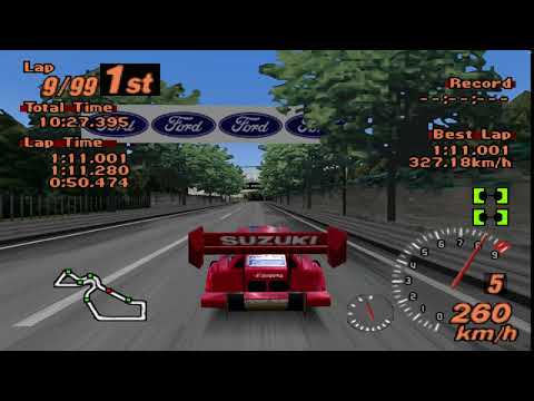 Gran Turismo 2 (PS1) Duckstation - 60 fps - Walkthrough - Part 44 - Millenium in Rome - Endurance